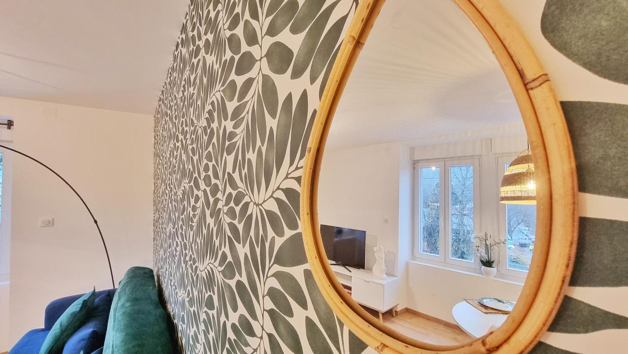 La Buhl Verte - Chic Et Moderne - Calme - Fibre - Relax Bnb Buitenkant foto